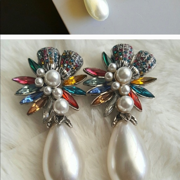 Zara Large Statement Earring New - Picture 3 of 4